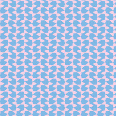 seamless pattern with blue and pink