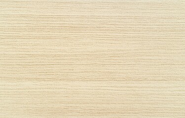 Light beige, smooth, horizontal wood grain surface.  Detailed close-up view of the even, consistent lines