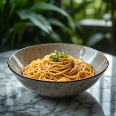 Spicy Sensation: Noodles with Chili and Cilantro  
