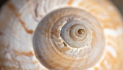 Spiral shell discovery beach shore macro photography natural environment close-up view marine life exploration