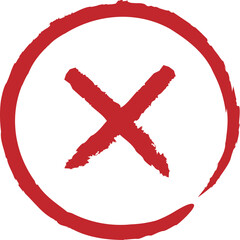 Fototapeta premium X 아이콘