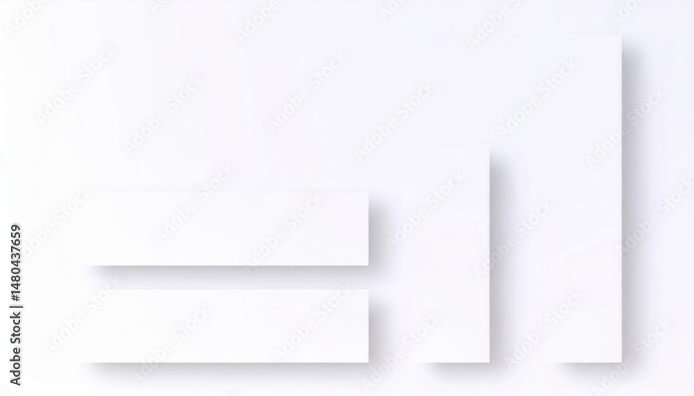 Poster creative abstract design elements digital art modern aesthetics minimalist space flat perspective vi