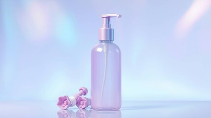 Cosmetic Bottles Mockup.