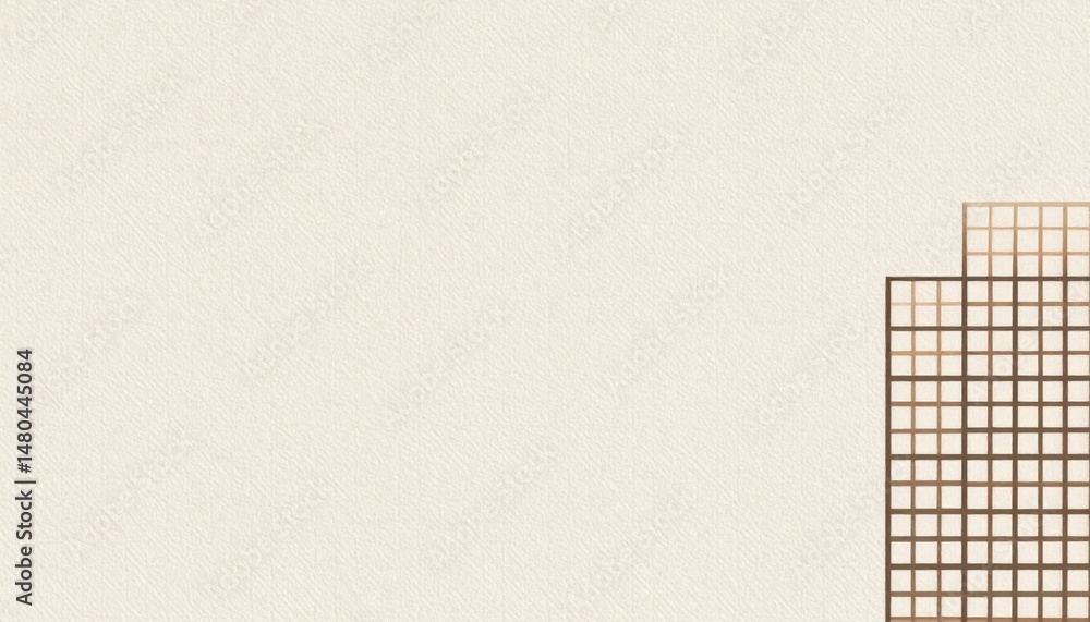 Poster abstract geometric pattern digital art minimalist design soft color palette modern aesthetics
