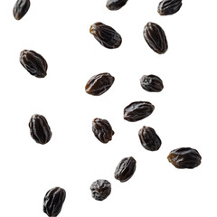 Dark Sweet Dates Falling Abstract Design Delicious Snack