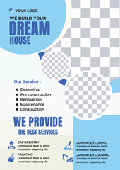 Black and Yellow Professional Construction Poster Design