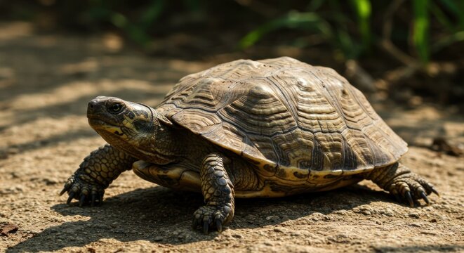 Tortoise in nature - Photo