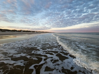 sunrise over the sea