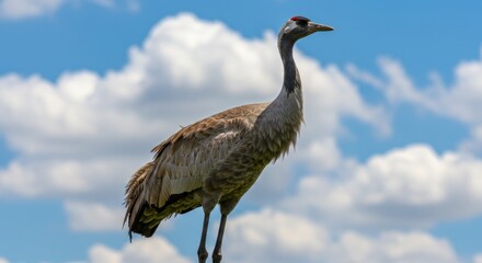 Crane Against Blue Sky (Photo)