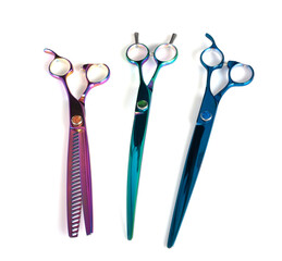 pair of scissors in studio