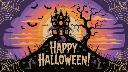 More halloween silhouette seasonal spooky decor 