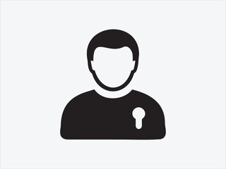 Help Icon Vector Illustration Depicting Information Support or Assistance Symbol in Flat Minimal Style for Apps and Websites