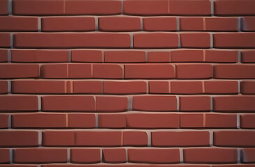Obraz premium red brick wall background