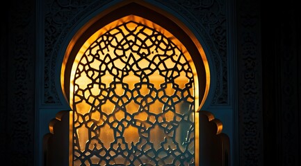 Ornate archway with intricate design