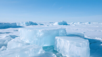 Obraz premium iceberg in antarctica