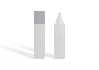 Highlighter Pen Mockup for Brand Identity