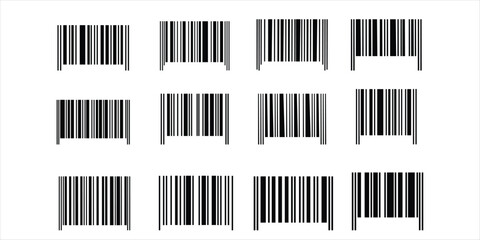 Collection of Barcode Patterns for Product Identification.