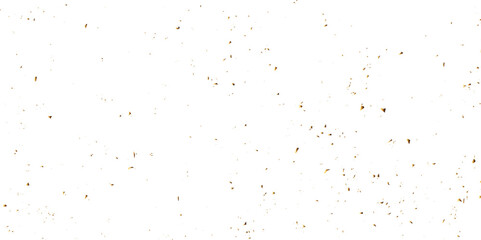 Vector gold particles confetti glitter on transparent background.  Gold sparks and doted golden glitter special light effect celebration background. 