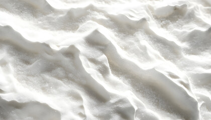 Obraz premium White natural salt as background, closeup view