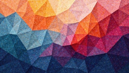 Fototapeta premium Abstract geometric shapes, muted tones create calming, modern textile pattern , shape, surface, house
