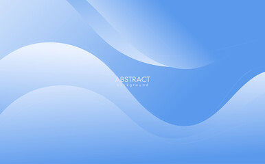 Abstract blue wave background