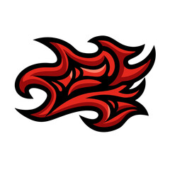 name plate style design logo