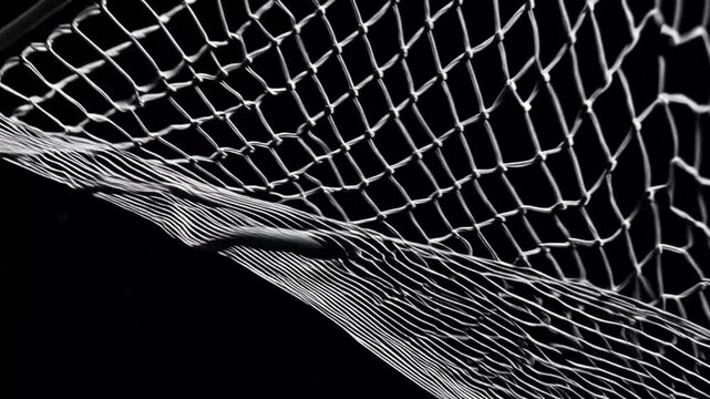 A soccer ball is shown in the air