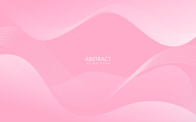 Pink background with hearts