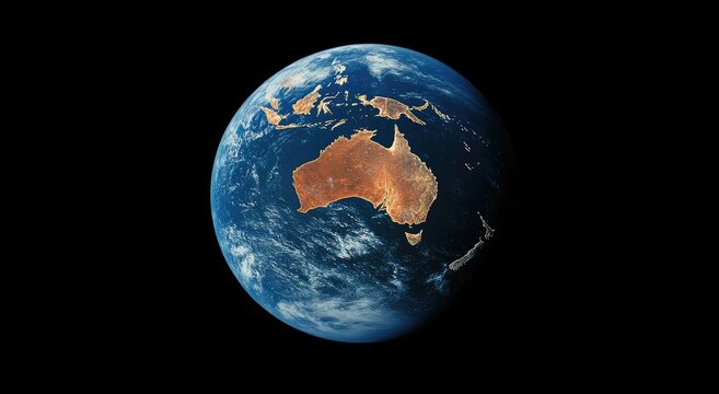 Earth's View, Australia Centered
