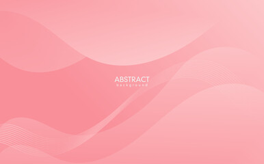 abstract pink background with waves