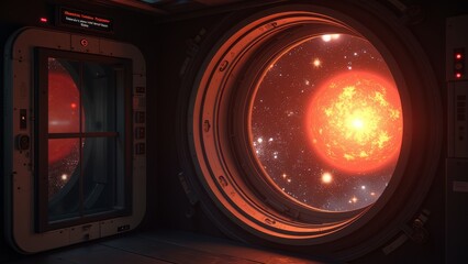 Indoor luminous circular device