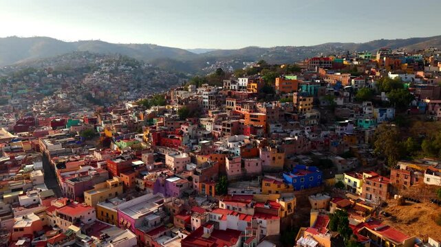 Sunrise in Guanajuato Mexico
