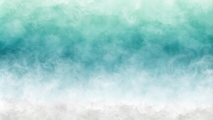 Obraz premium Abstract Watercolor Background with Soft Blue and White Gradient