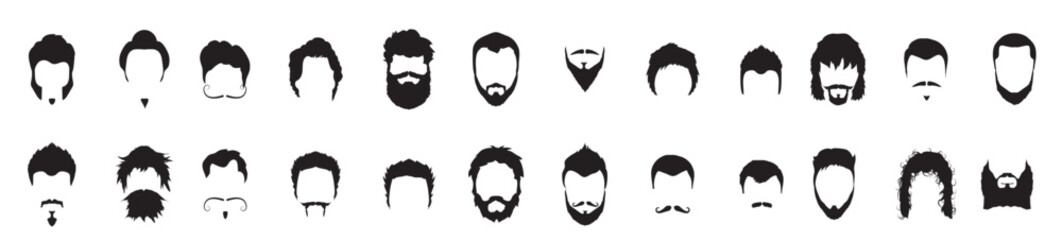 Collection of Mens Hairstyles and Beards