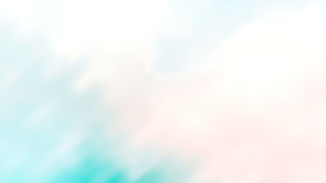 Soft Pastel Color Gradient Background Dreamy Teal, Pink, and White Hues