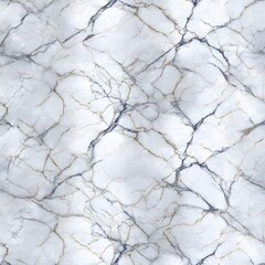 Elegant Polished White Marble Seamless Tile Texture