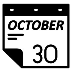 October Icon