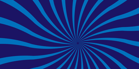 Vintage backdrop blue gradient starburst and sunburst ray. Modern light vector blue sunburst with rays vintage stripes wallpaper.  modern light ray sun art vintage backdrop texture background.