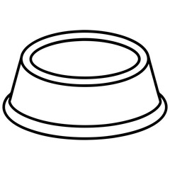 black hat with white background