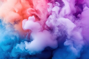 Fototapeta premium Abstract Colorful Smoke Art