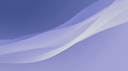 Abstract Periwinkle Blue and White Curves