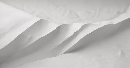 Obraz premium Soft, creased white paper texture with subtle fiber detail , elegant, sheet