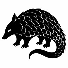 silhouette of a wolf