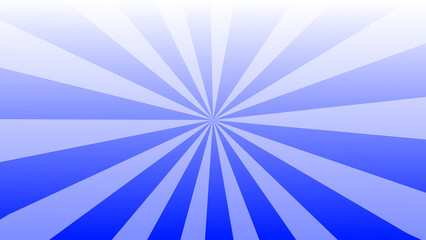Blue radial burst background illustration with a vintage retro style for a textured design element that works well in various applications