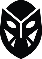masked face symbol icon vector illustration