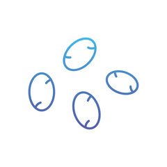 Chia Seeds Vector icon