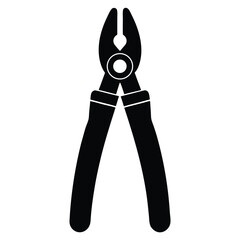 factory worker element isolated wire stripper on white background 