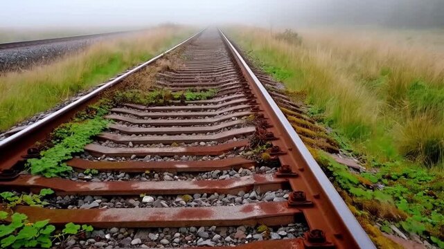 Verlassene Eisenbahnstrecke &ndash; Wo die Zeit stehen blieb