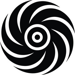 wind swirl icon vector illustration