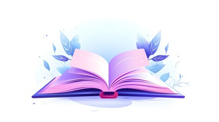 Close Book with Bookmark: A Symbol for Reading and Learning, Education Concept